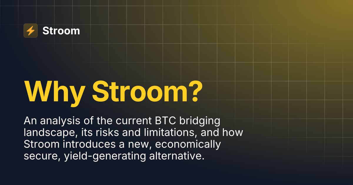 Why Stroom? | Stroom